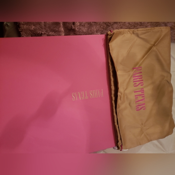 Paris Texas Croc Embossed Leather Boot in Flamingo Size 38.5 - Picture 7 of 16